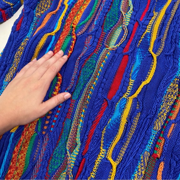 Purely Australian Clothing Company multicolored 3d sweater size M - Picture 4 of 8